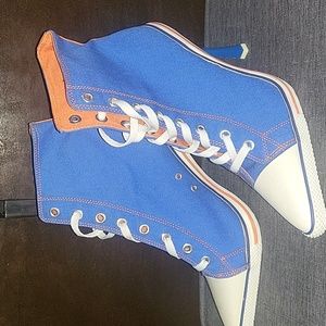 Converse Style Heeled Boots